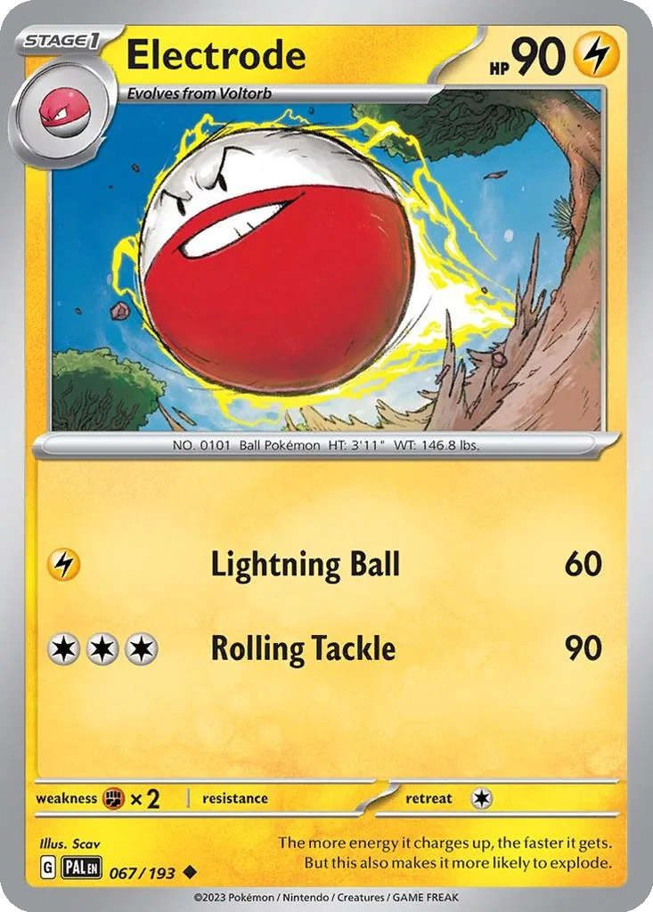Electrode 067/193 Paldea Evolved (Normal)