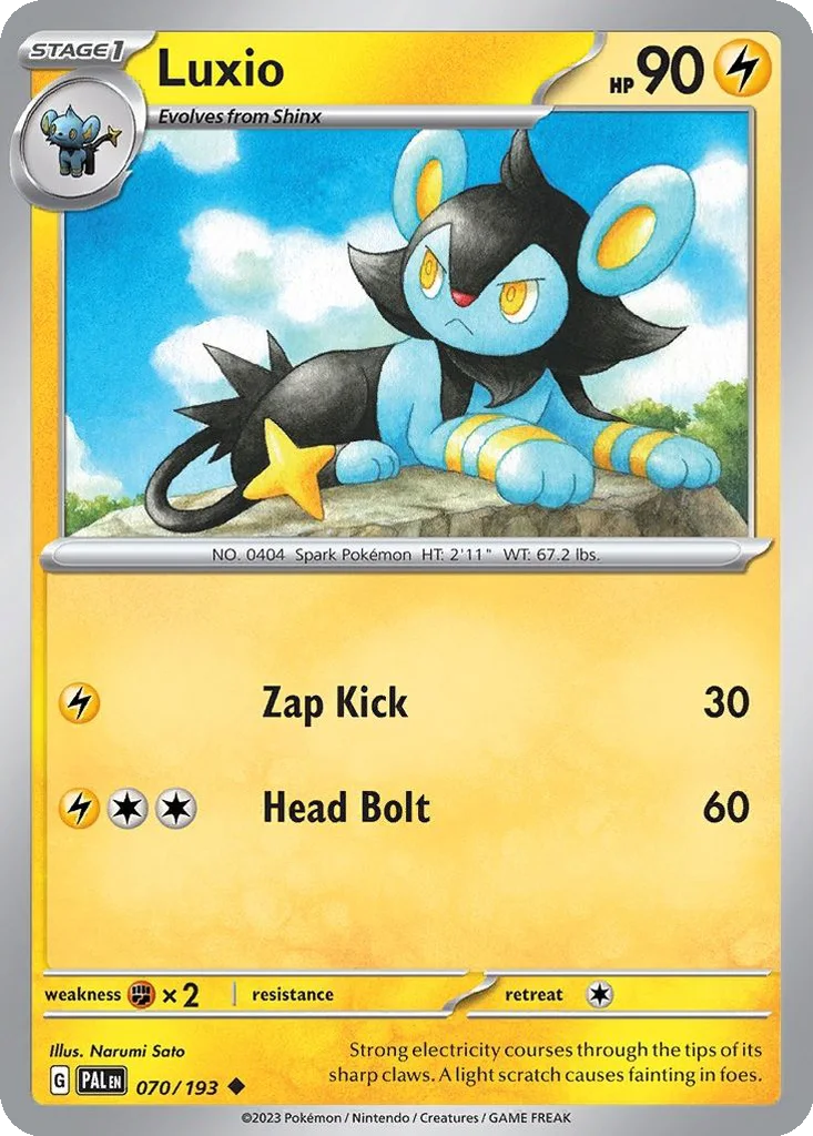 Luxio 070/193 Paldea Evolved (Normal)
