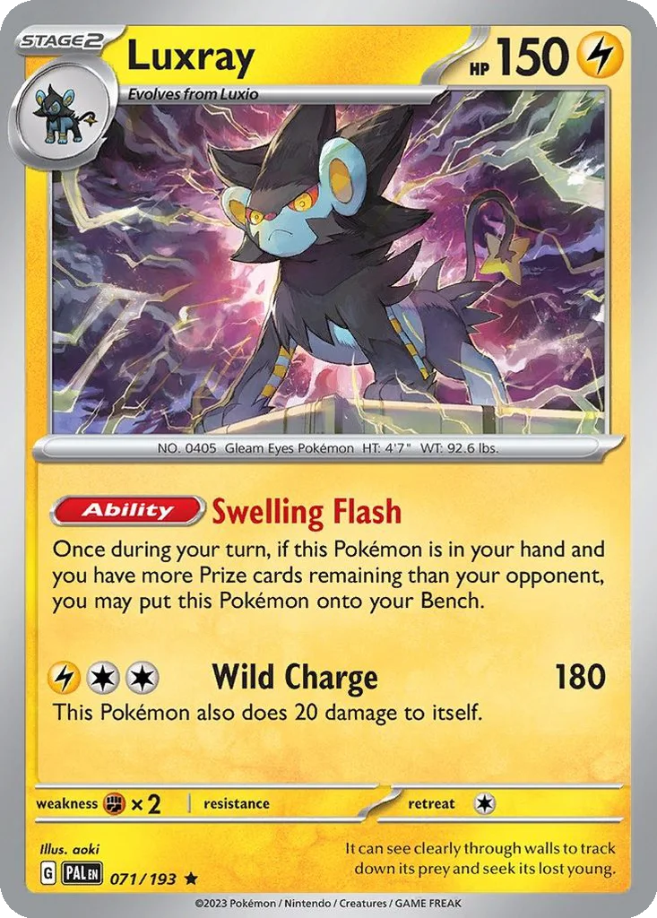 Luxray 071/193 Paldea Evolved (Holo)