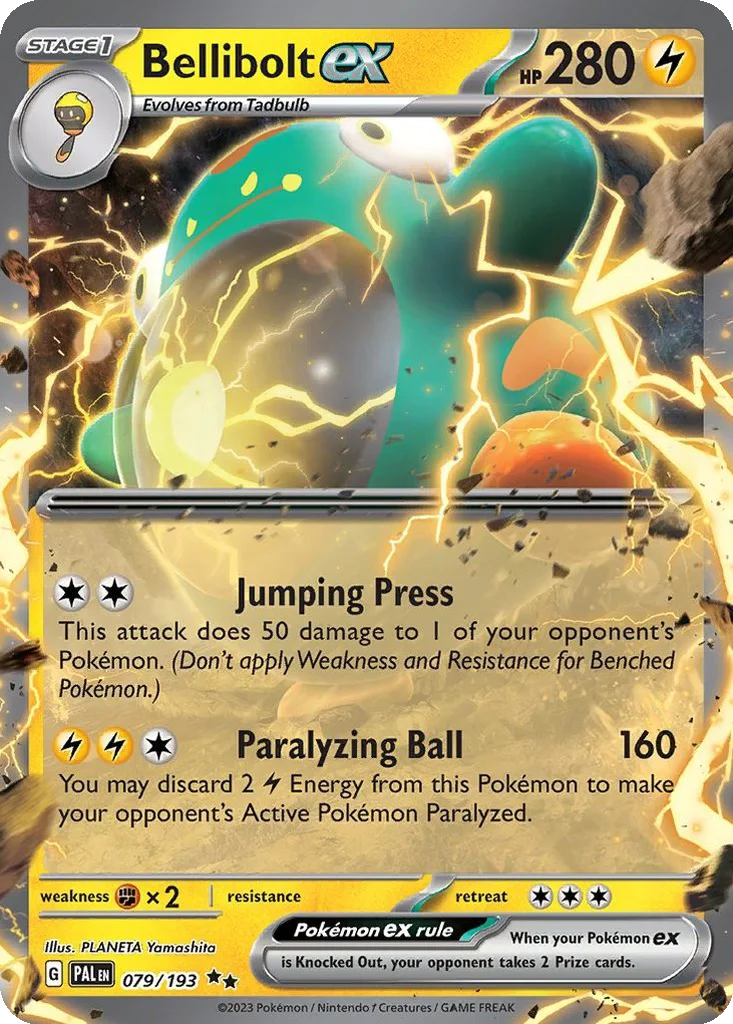 Bellibolt ex 079/193 Paldea Evolved (Holo)