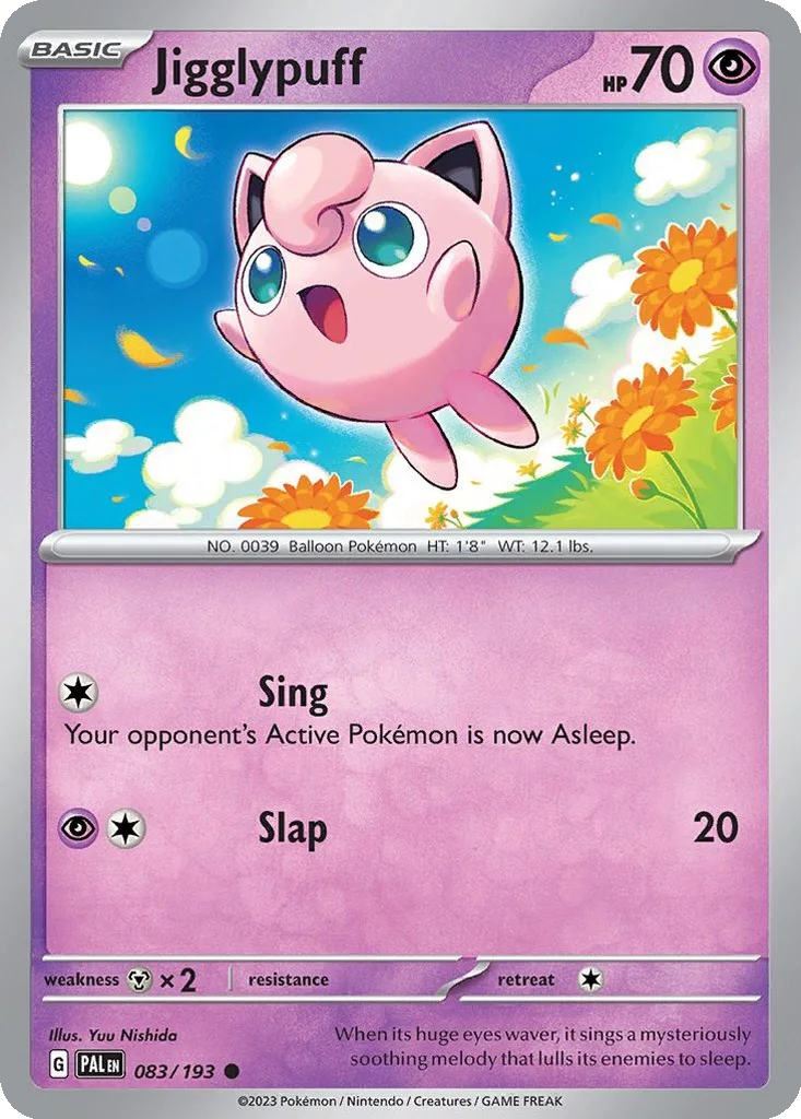 Jigglypuff 083/193 Paldea Evolved (Normal)