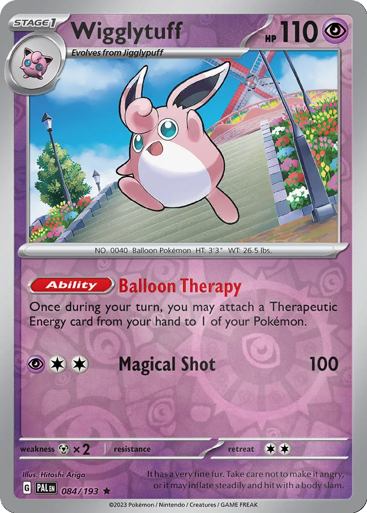 Wigglytuff 084/193 Paldea Evolved (Reverse holo)