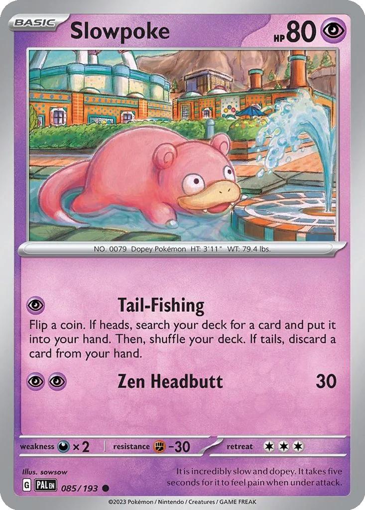 Slowpoke 085/193 Paldea Evolved (Normal)