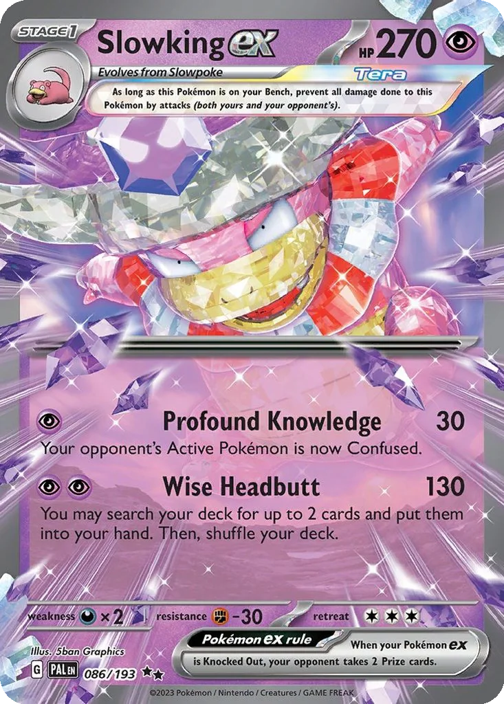 Slowking ex 086/193 Paldea Evolved (Holo)