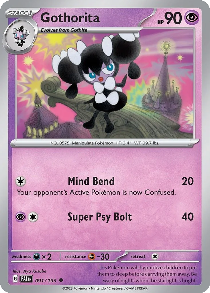 Gothorita 091/193 Paldea Evolved (Normal)