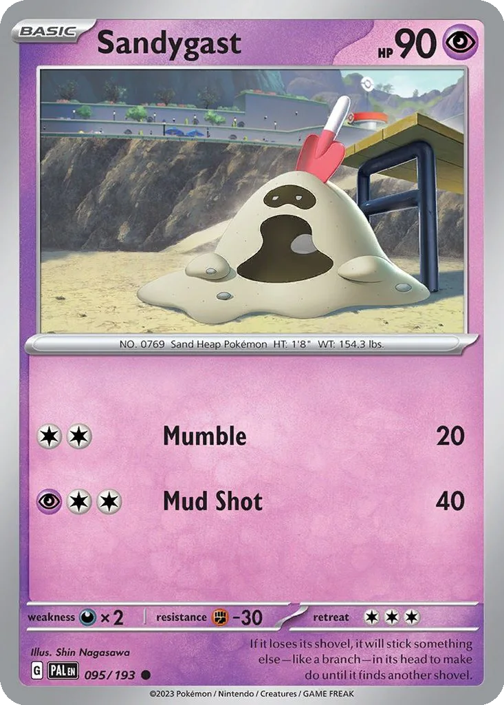 Sandygast 095/193 Paldea Evolved (Normal)