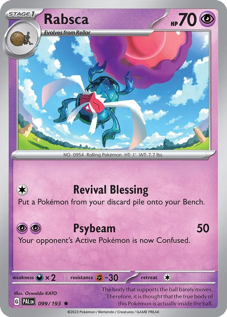 Rabsca 099/193 Paldea Evolved (Holo)
