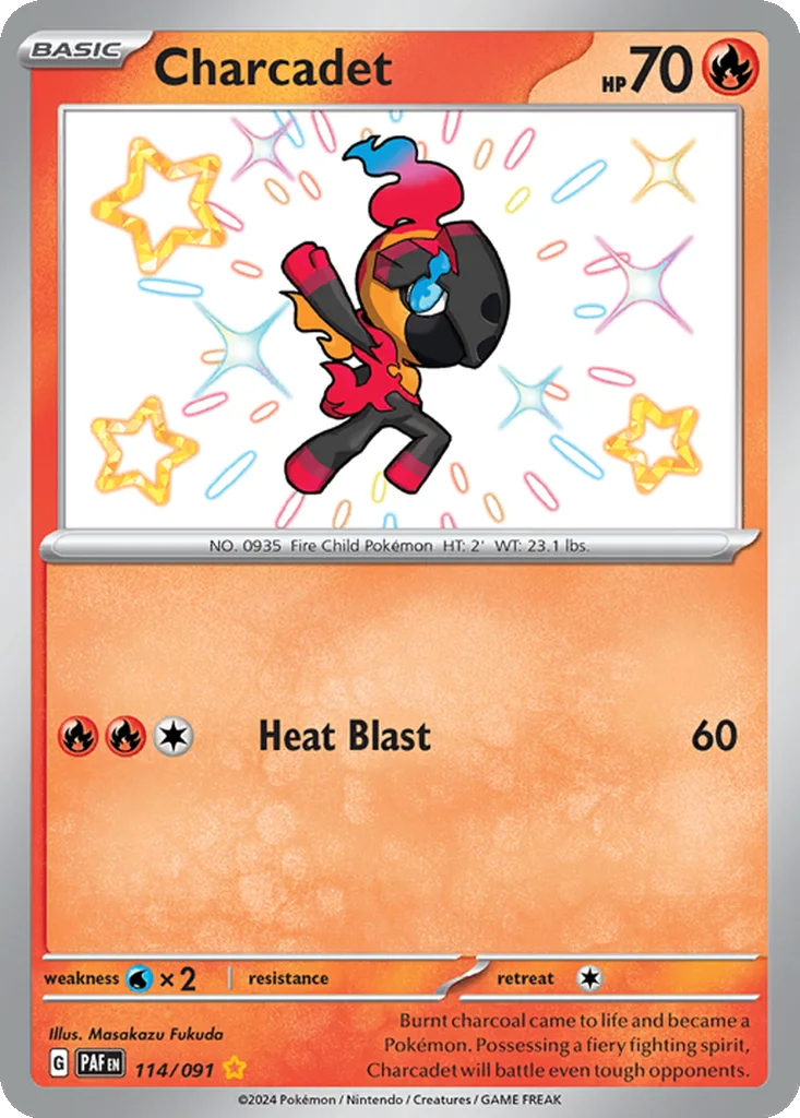 Charcadet 114/091 Paldean Fates (Holo)