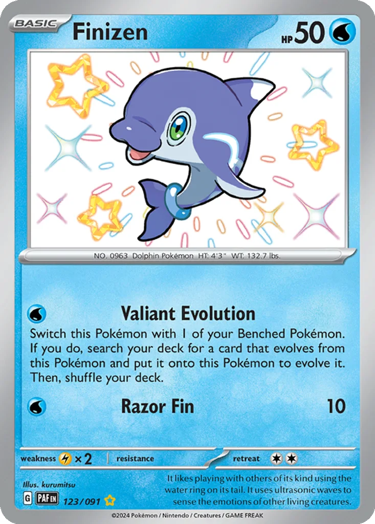 Finizen 123/091 Paldean Fates (Holo)