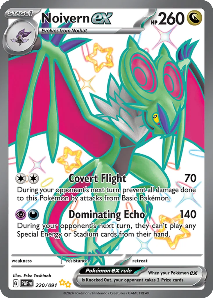 Noivern ex 220/091 Paldean Fates (Holo)