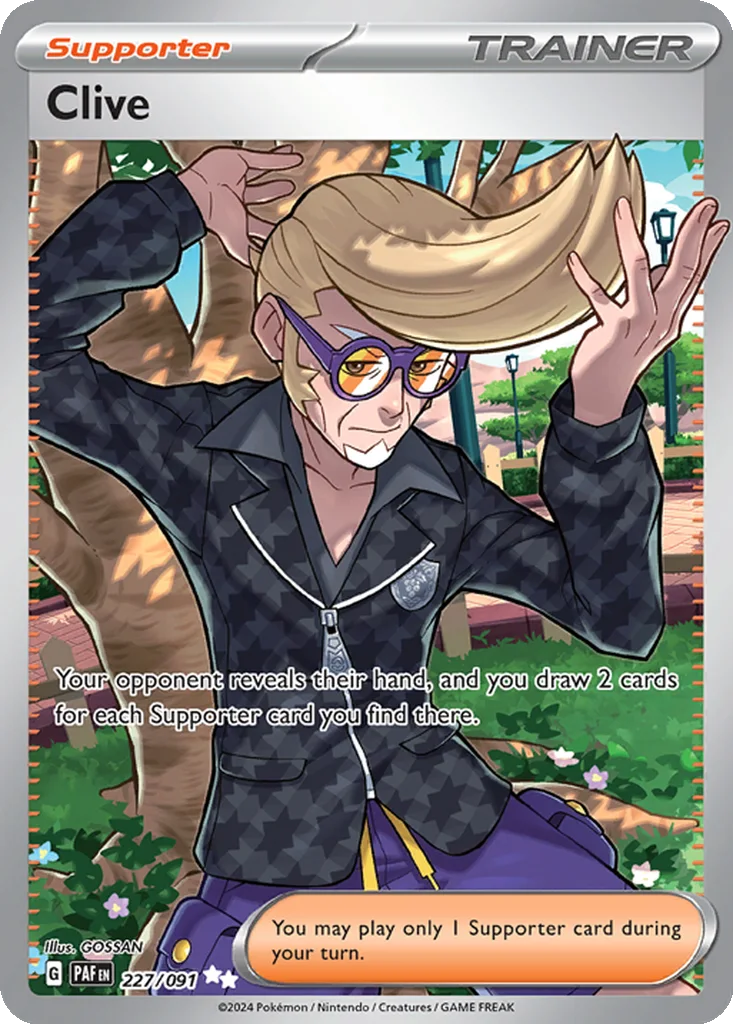 Clive 227/091 Paldean Fates (Holo)