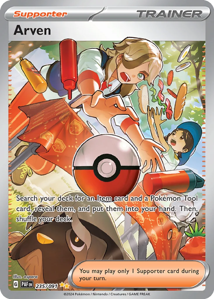 Arven 235/091 Paldean Fates (Holo)