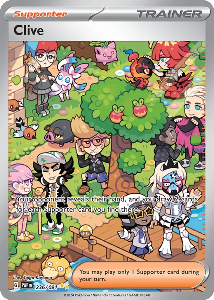 Clive 236/091 Paldean Fates (Holo)
