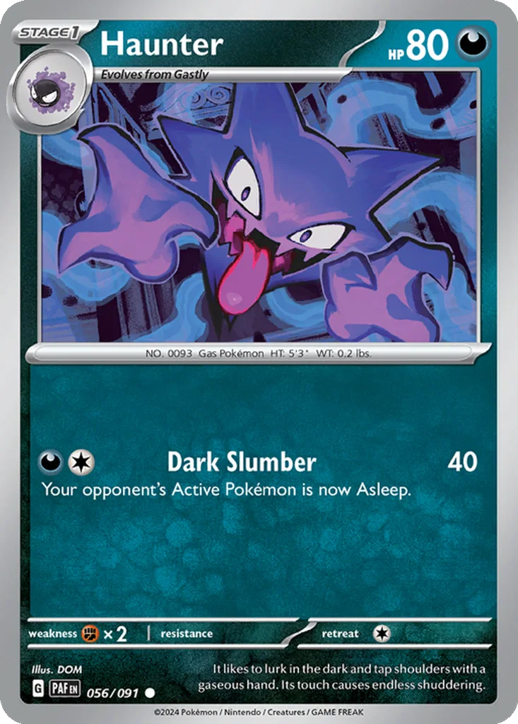 Haunter 056/091 SV: Paldean Fates (Normal)
