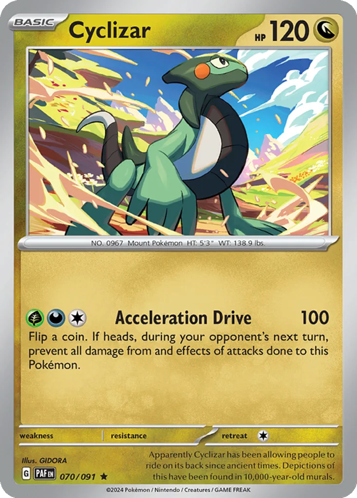Cyclizar 070/091 SV: Paldean Fates (Holo)