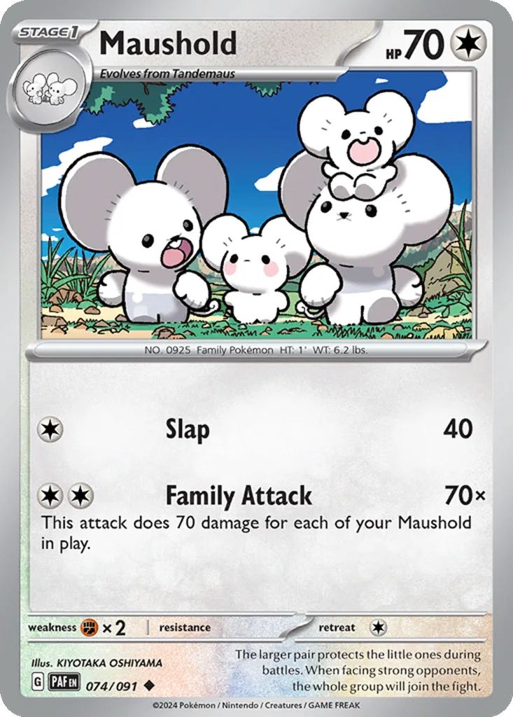 Maushold 074/091 SV: Paldean Fates (Normal)
