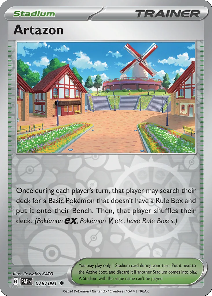 Artazon 076/091 Paldean Fates (Reverse holo)