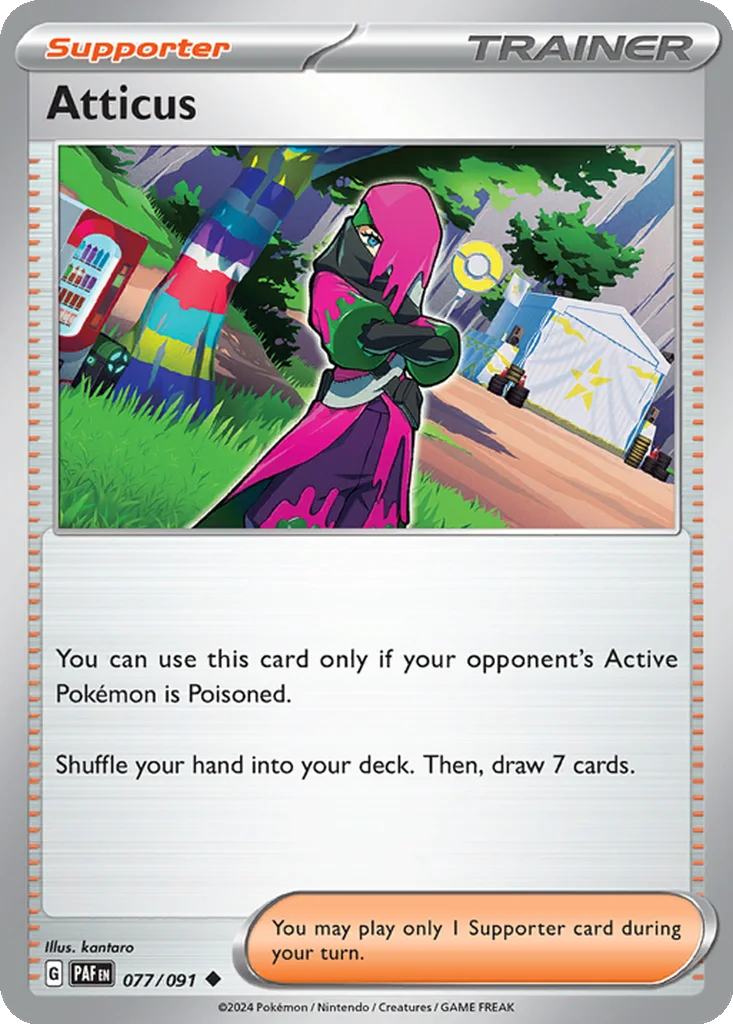 Atticus 077/091 SV: Paldean Fates (Normal)
