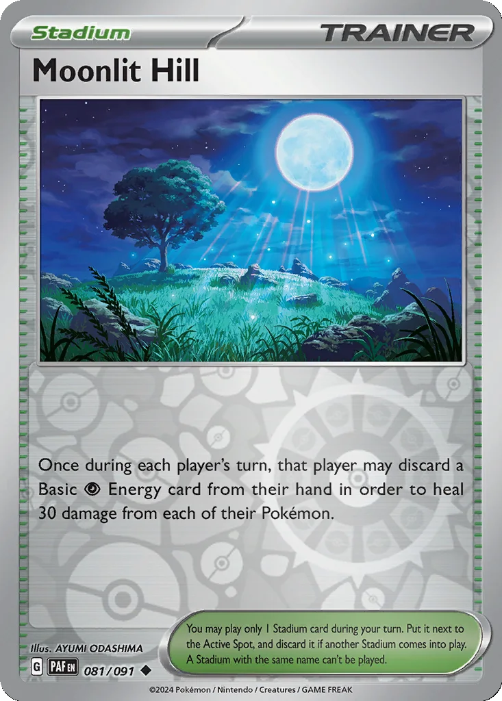 Moonlit Hill 081/091 SV: Paldean Fates (Reverse holo)