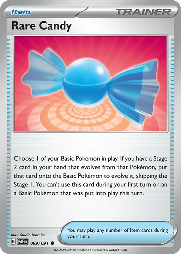 Rare Candy 089/091 Paldean Fates (Normal)