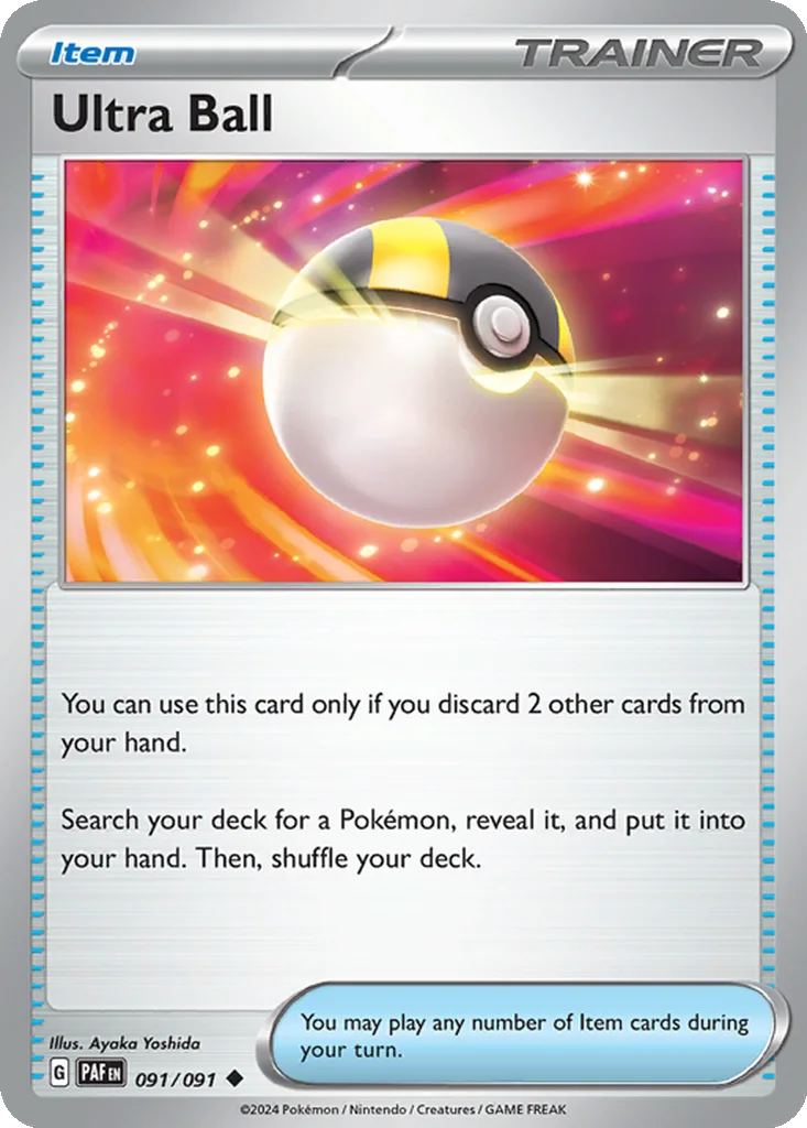 Ultra Ball 091/091 SV: Paldean Fates (Normal)