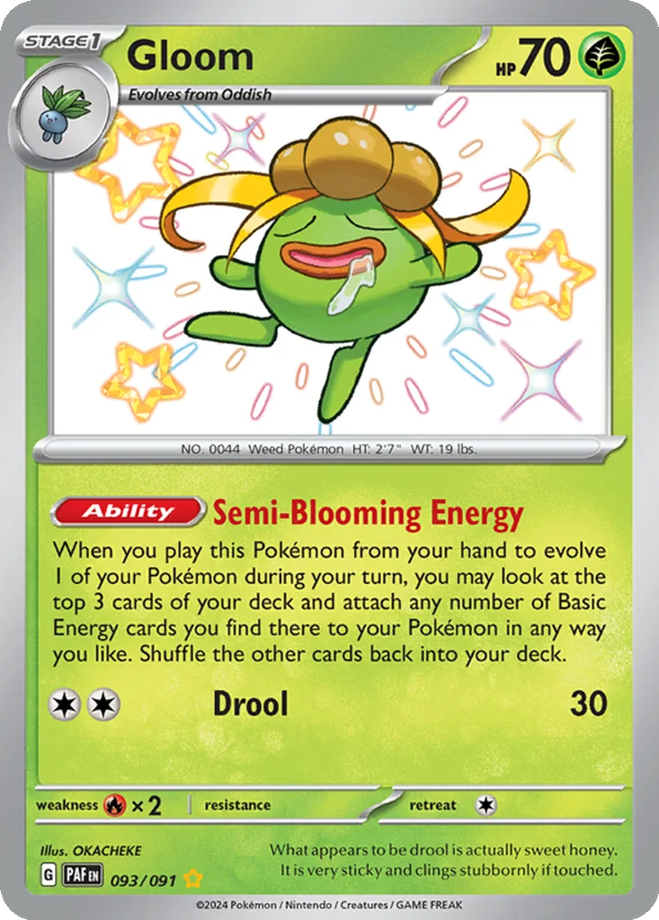 Gloom 093/091 Paldean Fates (Holo)
