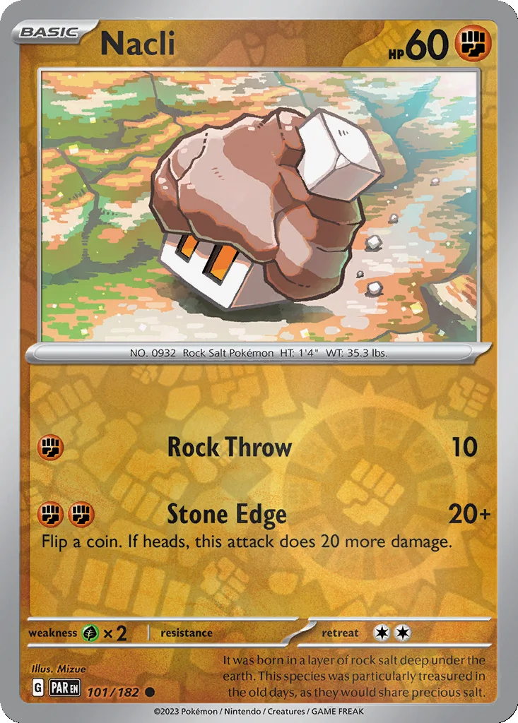 Nacli 101/182 Paradox Rift (Reverse holo)