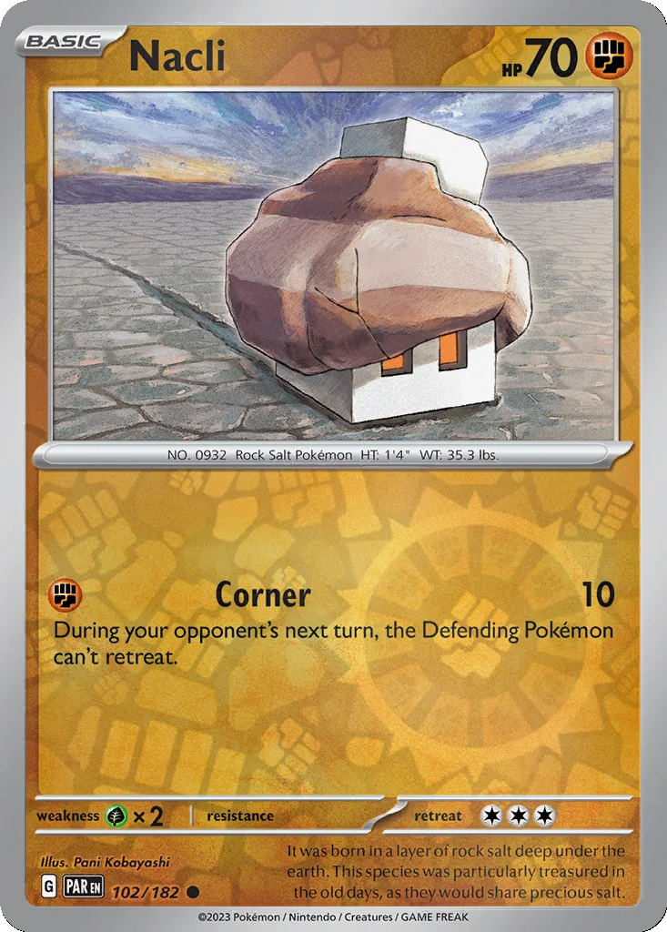 Nacli 102/182 Paradox Rift (Reverse holo)
