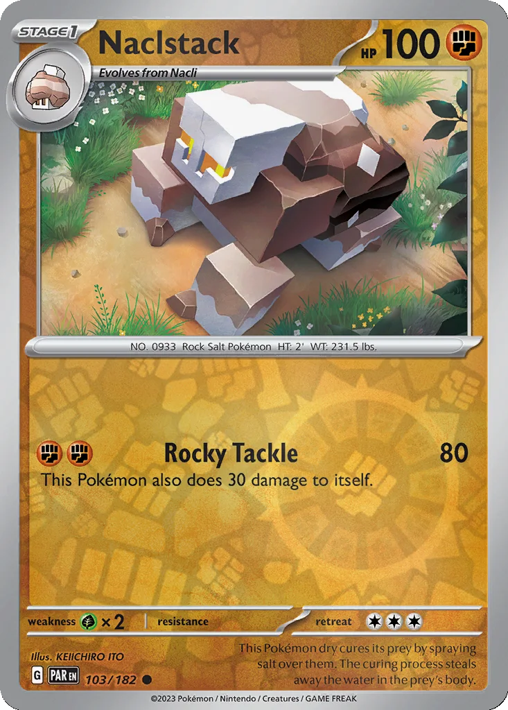 Naclstack 103/182 Paradox Rift (Reverse holo)