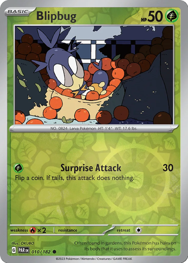 Blipbug 010/182 Paradox Rift (Reverse holo)