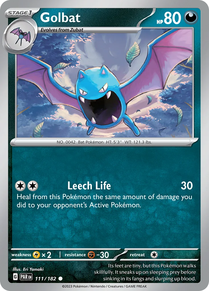 Golbat 111/182 Paradox Rift (Normal)