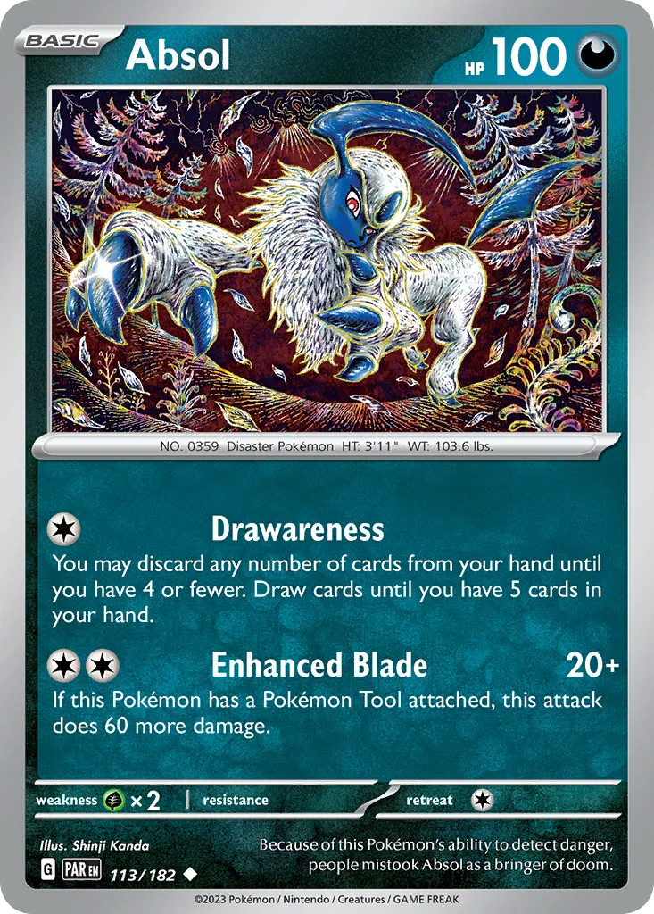 Absol 113/182 Paradox Rift (Normal)