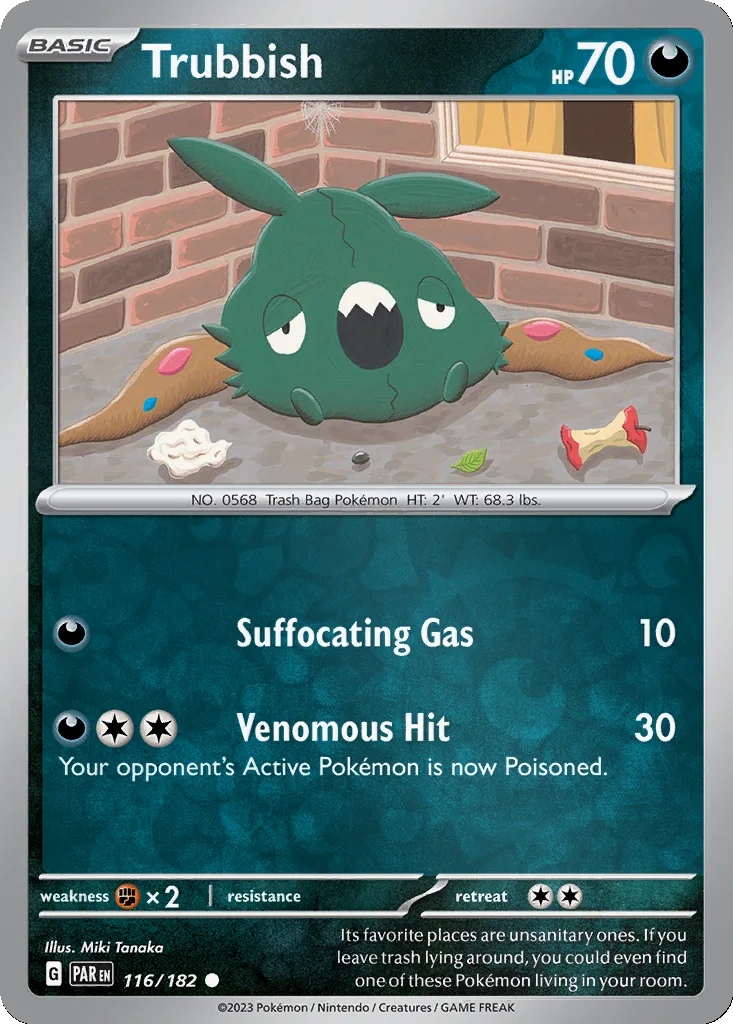 Trubbish 116/182 Paradox Rift (Reverse holo)