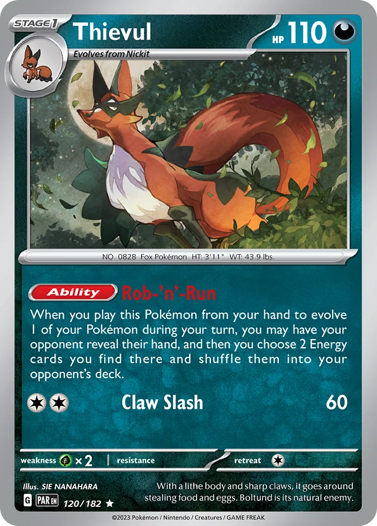 Thievul 120/182 Paradox Rift (Holo)