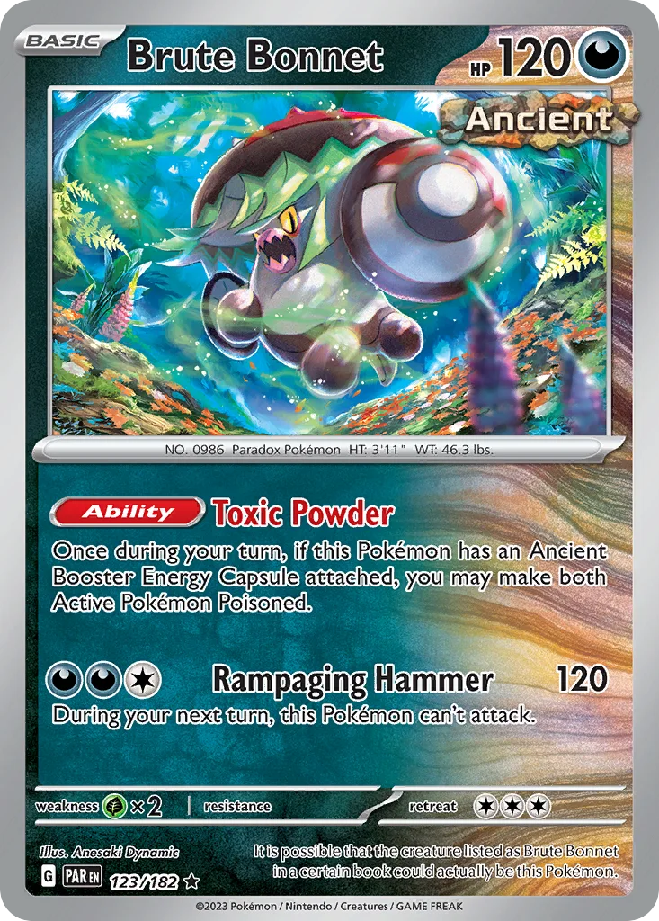 Brute Bonnet 123/182 Paradox Rift (Holo)