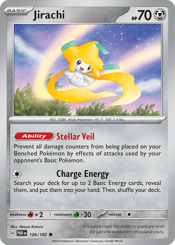 Jirachi 126/182 Paradox Rift (Normal)