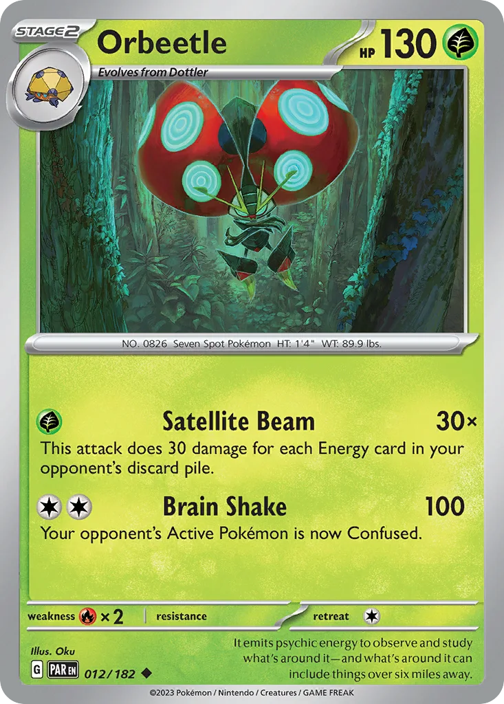 Orbeetle 012/182 Paradox Rift (Normal)
