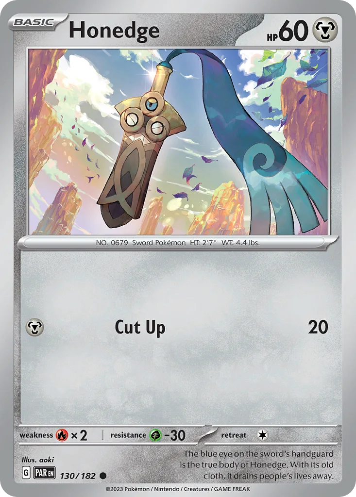 Honedge 130/182 Paradox Rift (Normal)