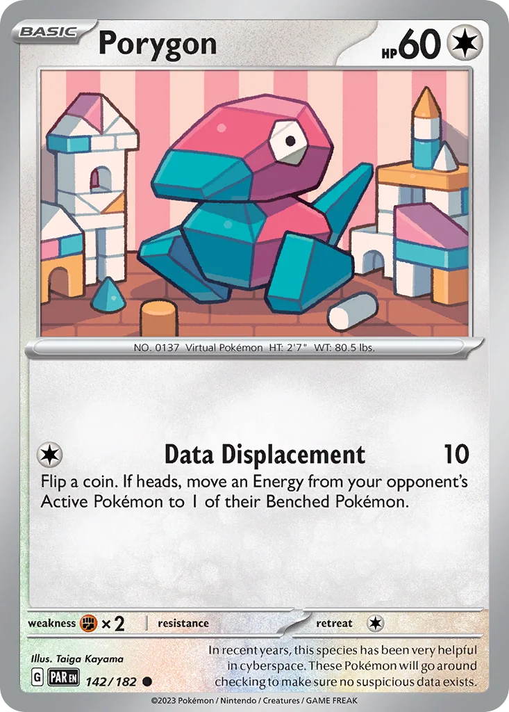 Porygon 142/182 Paradox Rift (Normal)