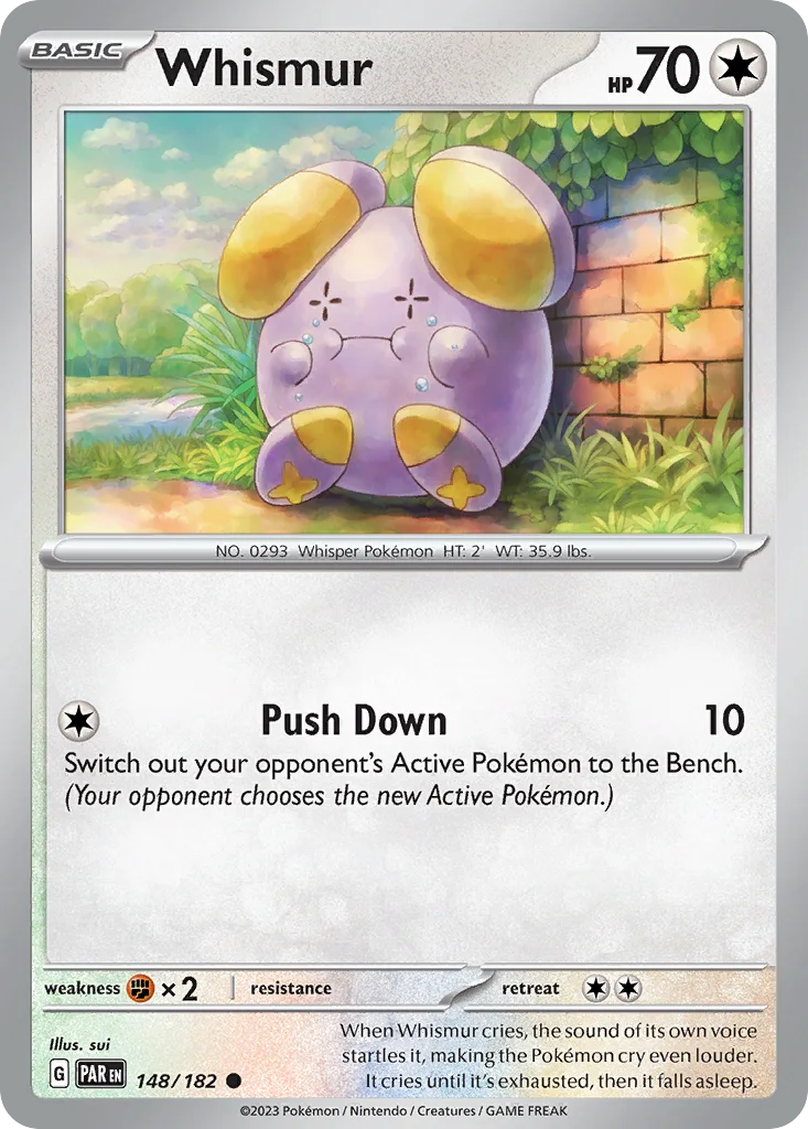 Whismur 148/182 Paradox Rift (Normal)
