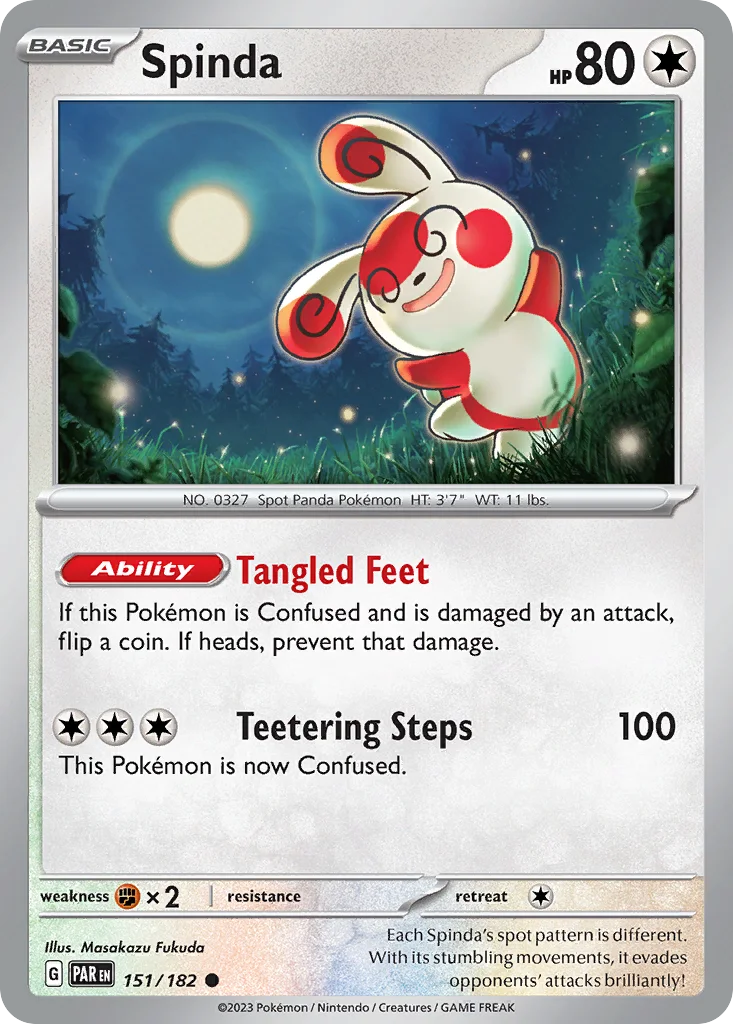 Spinda 151/182 Paradox Rift (Normal)