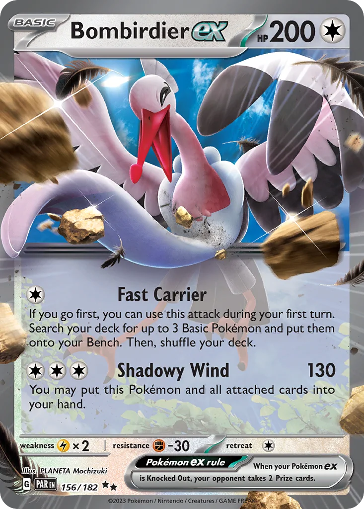 Bombirdier ex 156/182 Paradox Rift (Holo)
