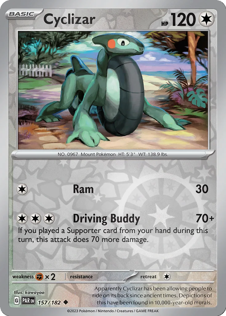 Cyclizar 157/182 Paradox Rift (Reverse holo)