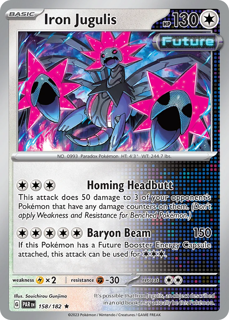 Iron Jugulis 158/182 Paradox Rift (Holo)
