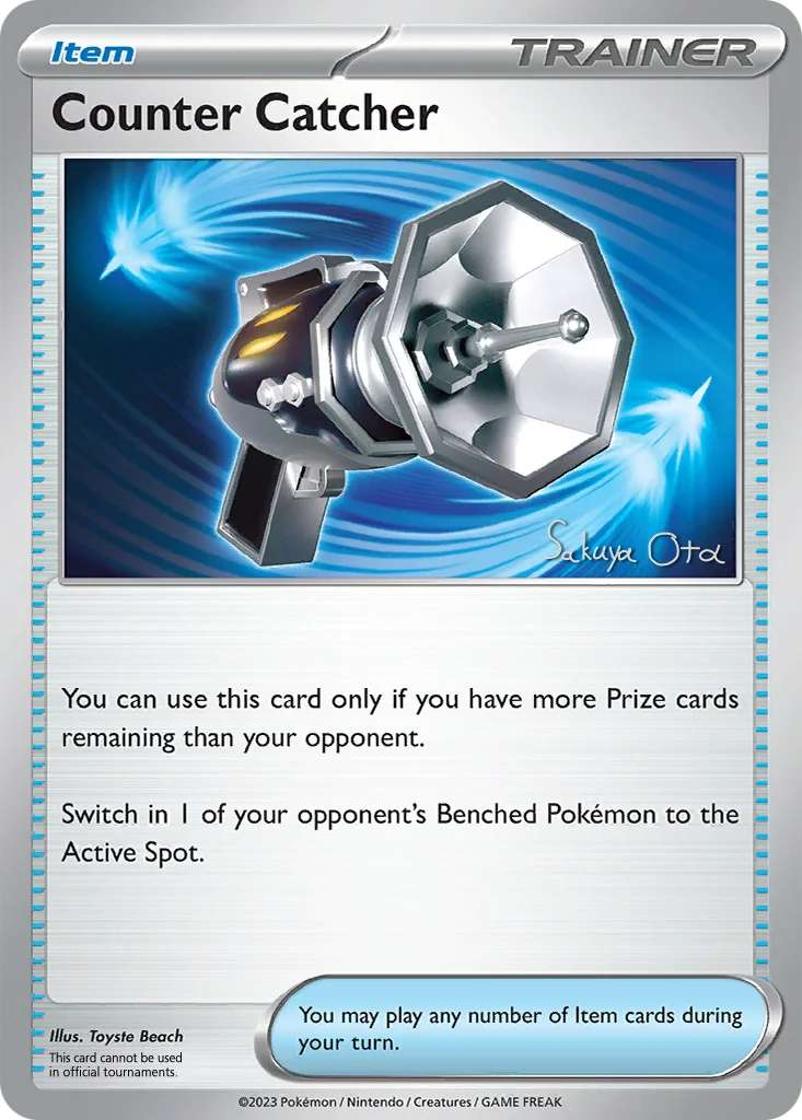 Counter Catcher 160/182 Paradox Rift (World Championships Deck 2024: Ancient Toolbox by Sakuya Ota)