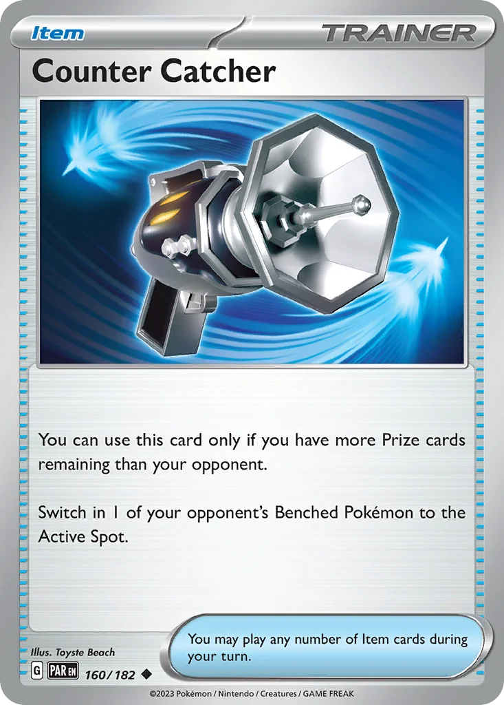 Counter Catcher 160/182 Paradox Rift (World Championships Deck 2025: Flutter Devo Gardevoir by Riley McKay)