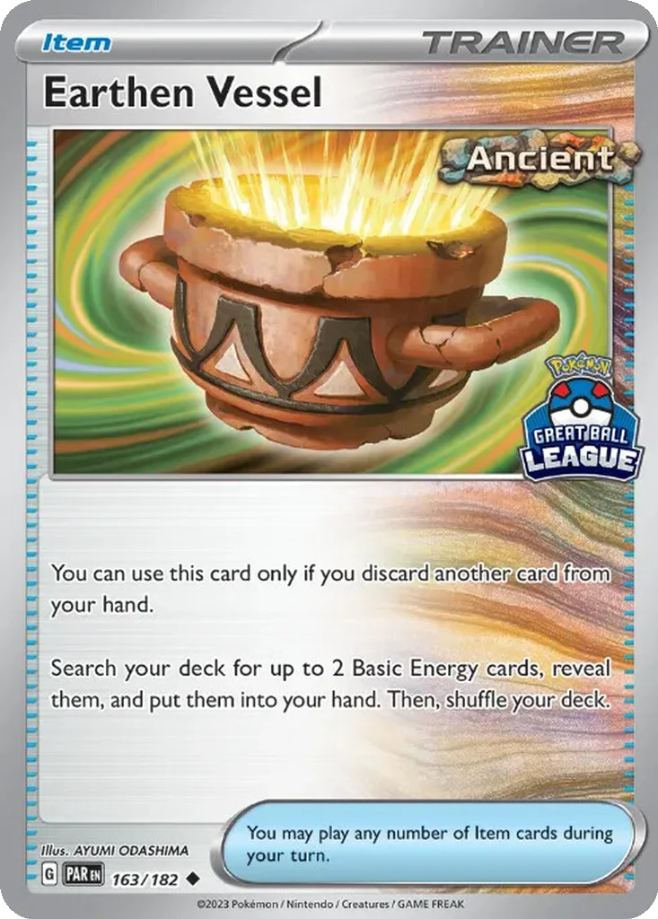 Earthen Vessel 163/182 Paradox Rift (Great Ball League)