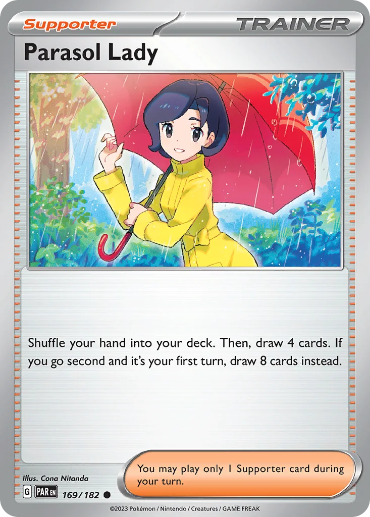 Parasol Lady 169/182 Paradox Rift (Normal)