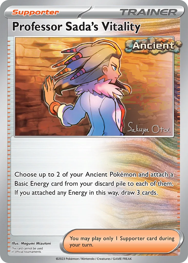 Professor Sada's Vitality 170/182 Paradox Rift (World Championships Deck 2024: Ancient Toolbox by Sakuya Ota)