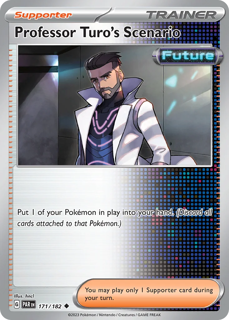 Professor Turo's Scenario 171/182 Paradox Rift (World Championships Deck 2025: JP Raging Bolt by Yuya Okita)
